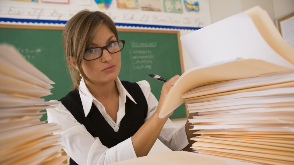 Teachers' challenges - Paperwork and assessment